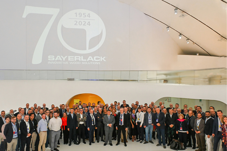 SAYERLACK: 70 ANNI DI SUCCESSI, PASSIONE E INNOVAZIONE NEL CAMPO DELLE VERNICI PER LEGNO